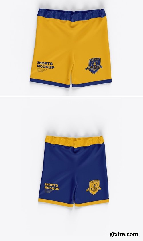 Basketball shorts Mockup