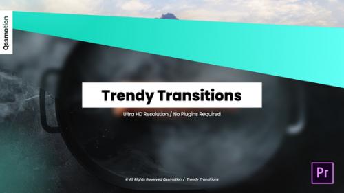 Videohive - Trendy Transitions For Premiere Pro - 34319028 - 34319028