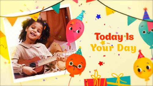 Videohive - Happy Birthday Slideshow 3 | MOGRT - 34303381 - 34303381