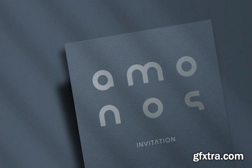 Amonos Display Font