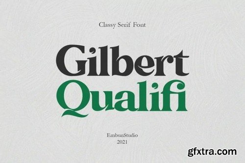 Gilbert Qualifi Serif Font