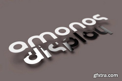 Amonos Display Font