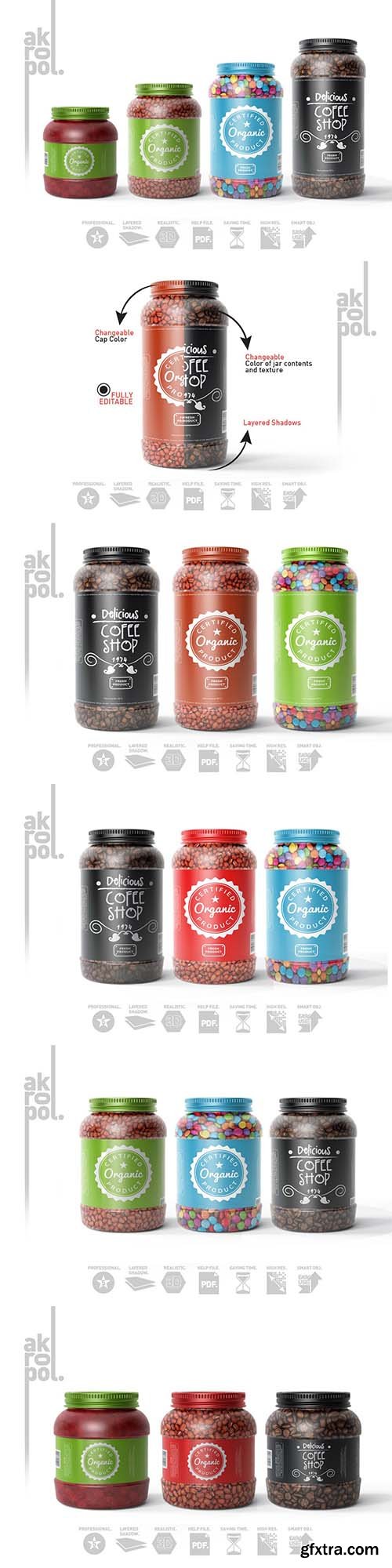 CreativeMarket - Jar mock up 5732073