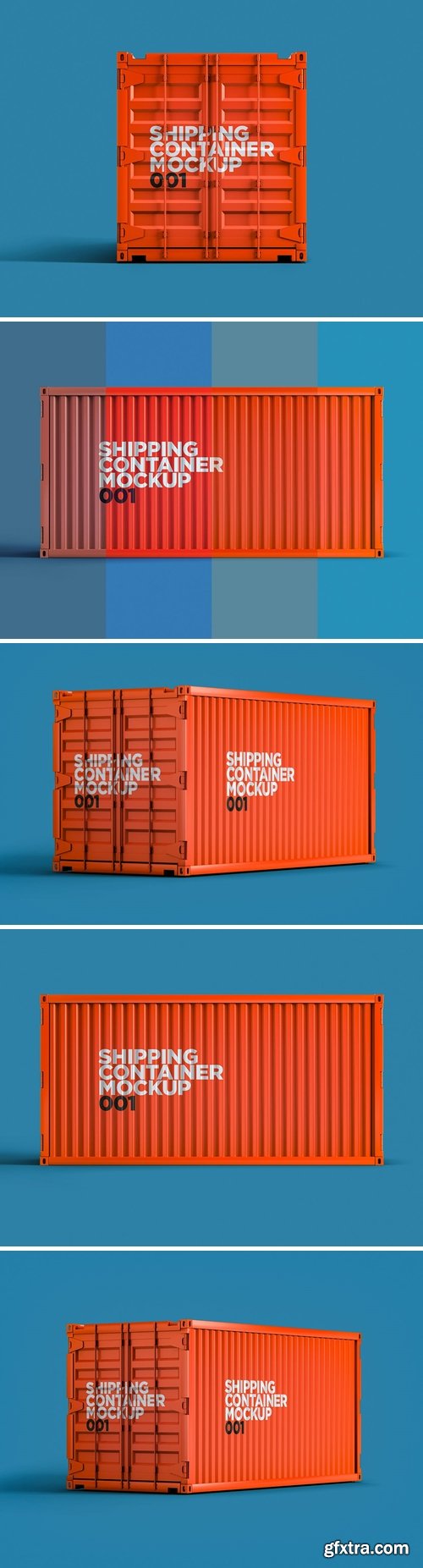Shipping Container Mockup 001