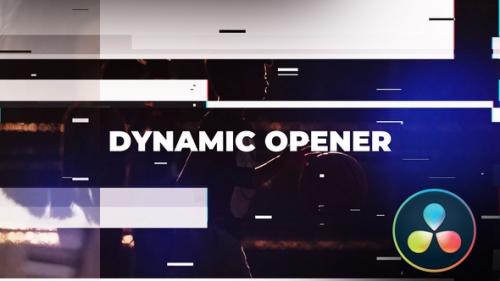 Videohive - Glitch Opener For DaVinci Resolve - 34303105 - 34303105