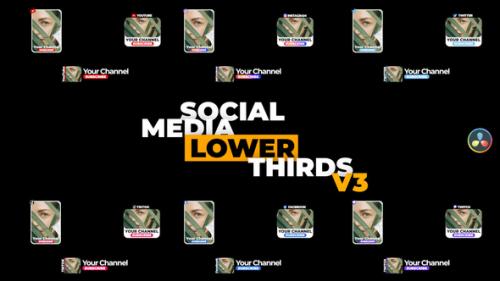 Videohive - Social Media Lower Thirds v3 - 34326300 - 34326300