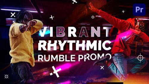 Videohive - Vibrant Rhythmic Rumble Promo | Mogrt - 34332999 - 34332999