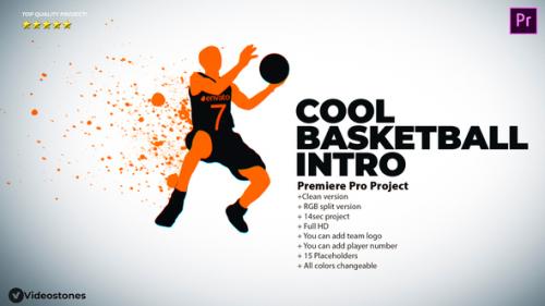 Videohive - Cool Basketball Intro - Basketball Promo Premiere Pro - 34333174 - 34333174