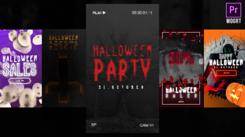 Videohive - Halloween Scary Instagram Stories - 34337971 - 34337971