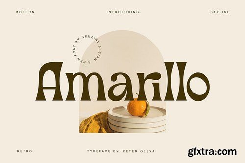 Amarillo - Modern Sans Font