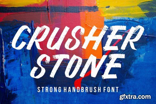 Chrusher Stone Font