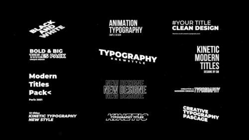 Videohive - Typography Titles 2.0 | FCPX & Apple Motion - 34356836 - 34356836