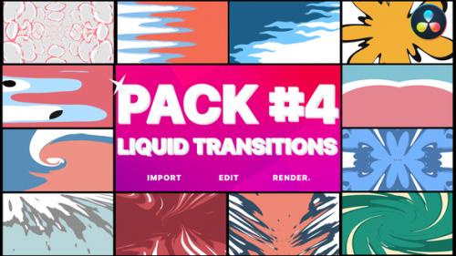 Videohive - Liquid Transitions Pack 04 | DaVinci Resolve - 34340087 - 34340087