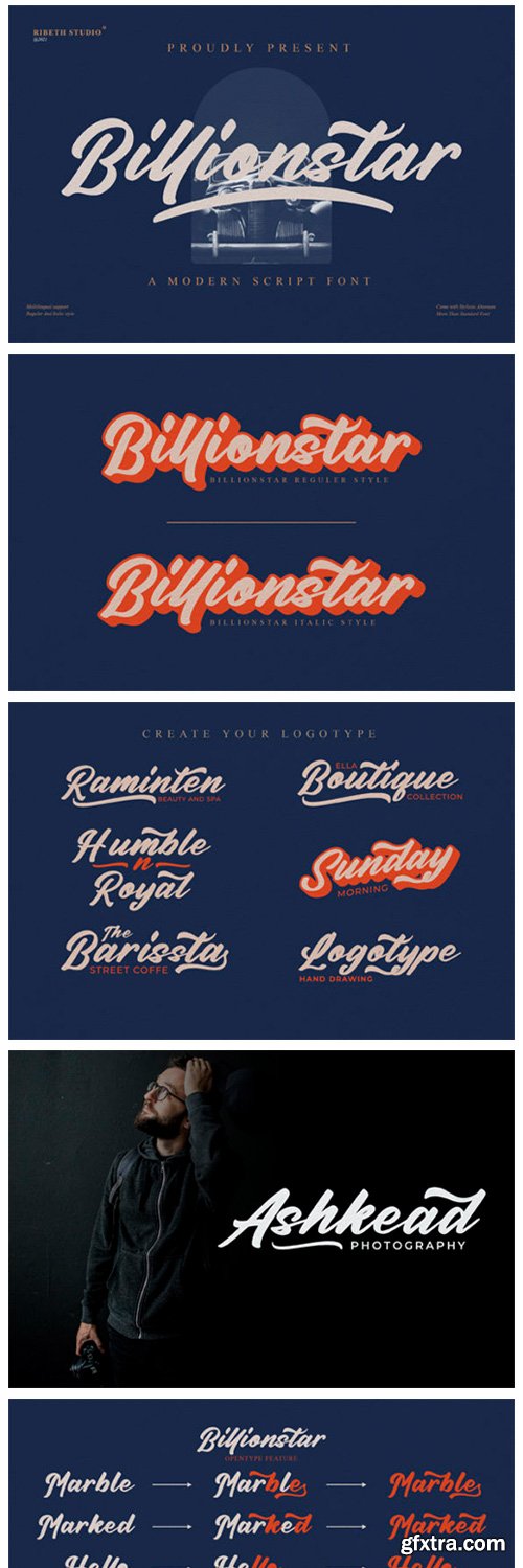 Billionstar Font