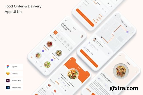 Food Order & Delivery App UI Kit