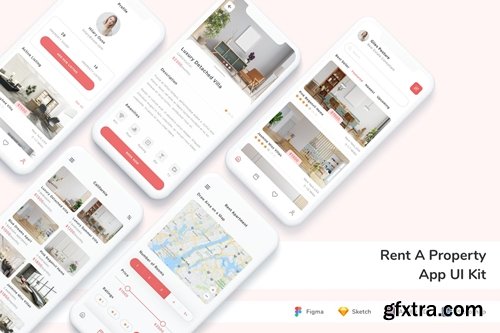 Rent A Property App UI Kit