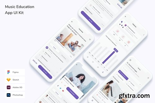 Music Education App UI Kit