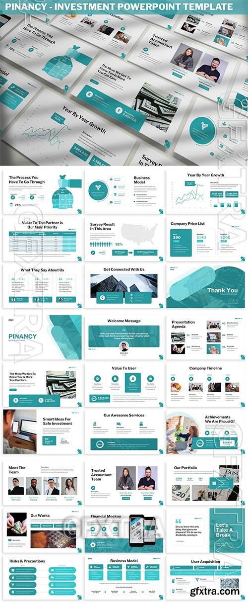 Pinancy - Investment Powerpoint Template N8CBXTT