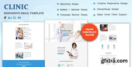 ThemeForest - CLINIC v1.0 - Multipurpose Responsive Email Template with Online StampReady & Mailchimp Builders (Update: 29 July 21) - 19244024