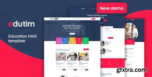 ThemeForest - Edutim v1.5 - Education LMS Html Template - 27584902