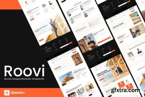 ThemeForest - Roovi v1.0.0 - Home Improvement Elementor Template Kit - 34250284