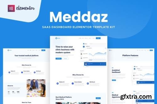 ThemeForest - Meddaz v1.0.0 - SaaS Medical Elementor Template Kit - 34124708