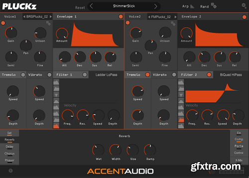 Channel Robot Accent Audio PLUCKz v1.0.0