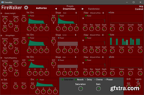 Channel Robot FireWalker v1.0.0