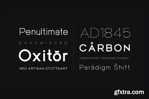 Einer Grotesk - Modern Sans-Serif Typeface