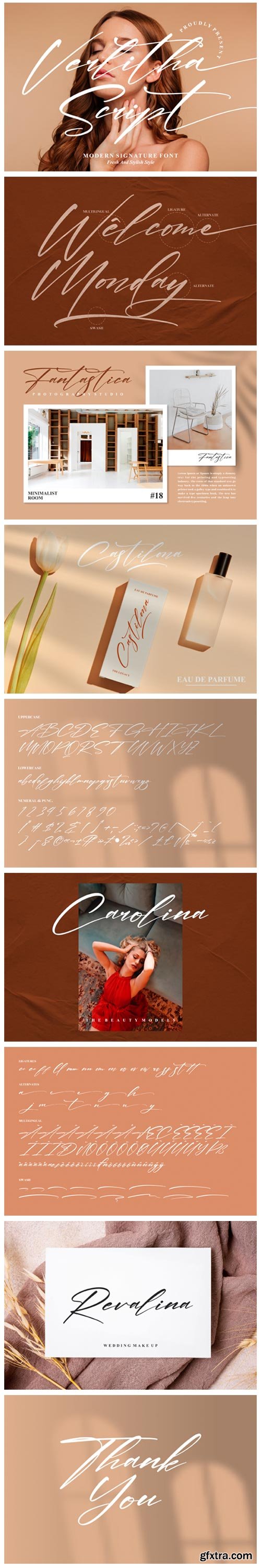 Verlitha Script Font