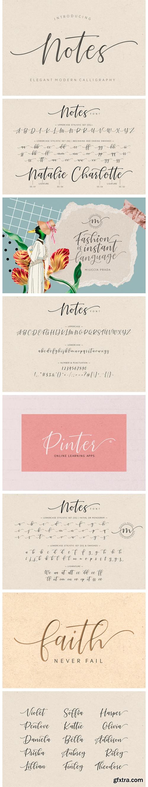 Notes Font