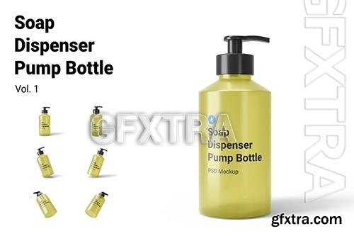 Soap Dispenser Pump Bottle Mockup Vol.1 SUJEHWP