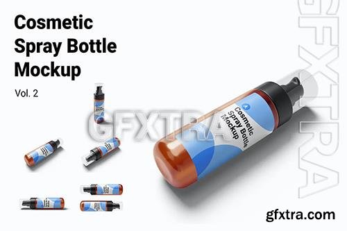 Cosmetic Spray Bottle Mockup Vol.2 JA76ZYX