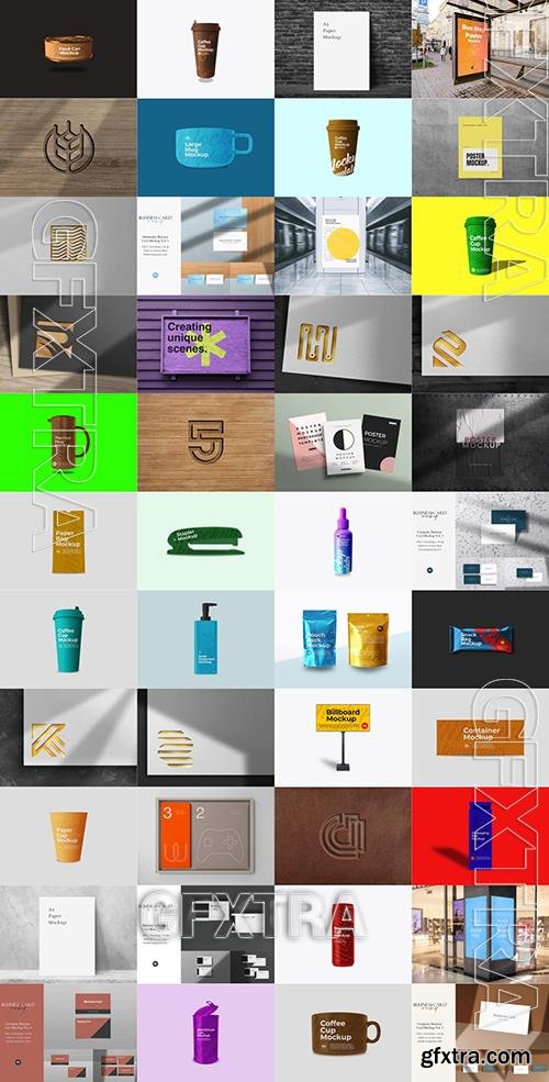 44 Different Mock-ups Bundle 3