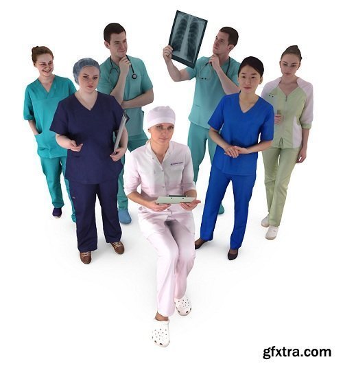 Medical Collection x7 3D Models