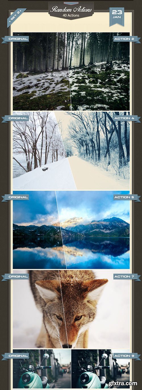 GraphicRiver - Random + HDR Photoshop Actions Bundle 10450416