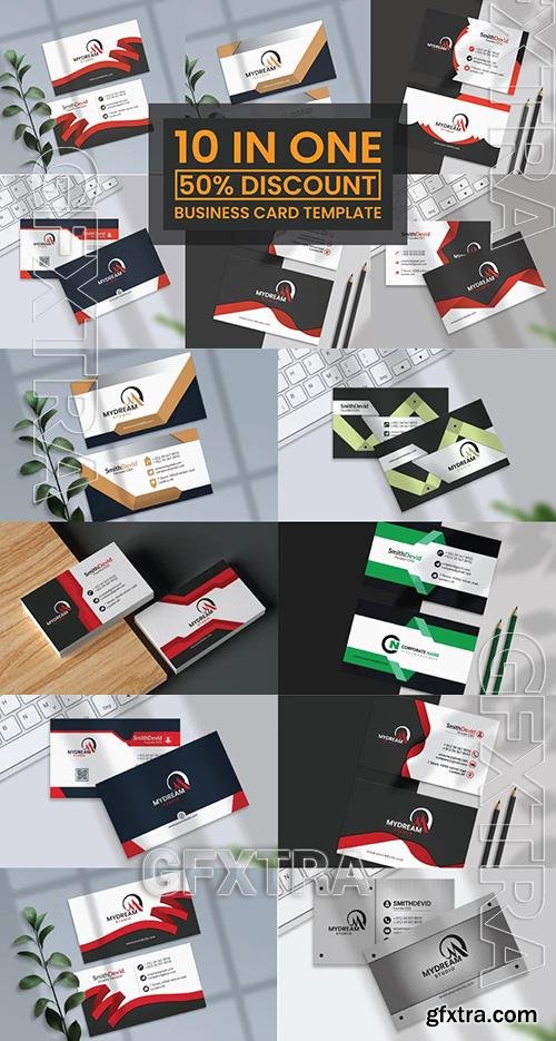 Creative Business Card Design Bundle Vol3 Corporate Identity o181626