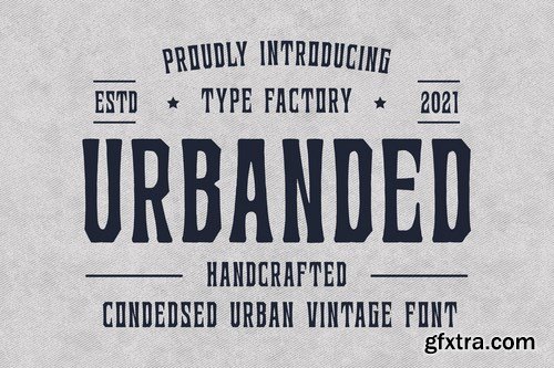 Urbanded - Condensed Urban Vintage