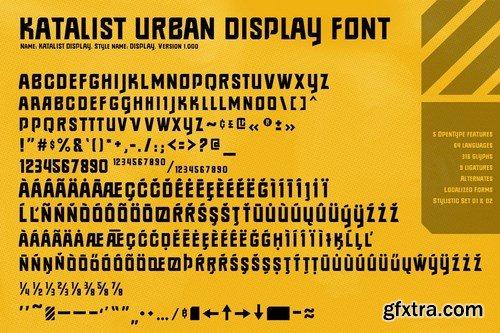 Katalist Display Font