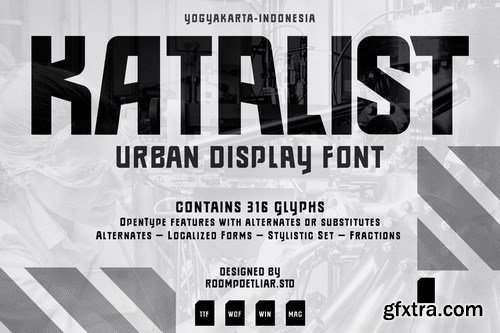 Katalist Display Font