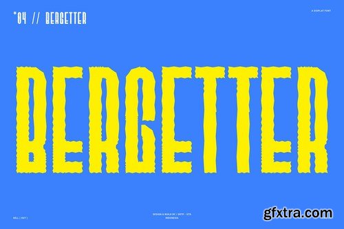 ISC BERGETTER Font