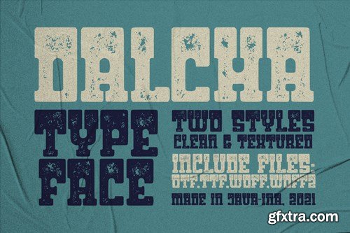 DALCHA TYPEFACE