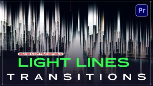 Videohive - Light Lines Transitions - 34361466 - 34361466