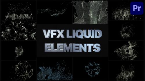 Videohive - VFX Liquid Elements | Premiere Pro MOGRT - 34380639 - 34380639