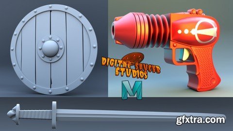 Creating Weapons in Maya