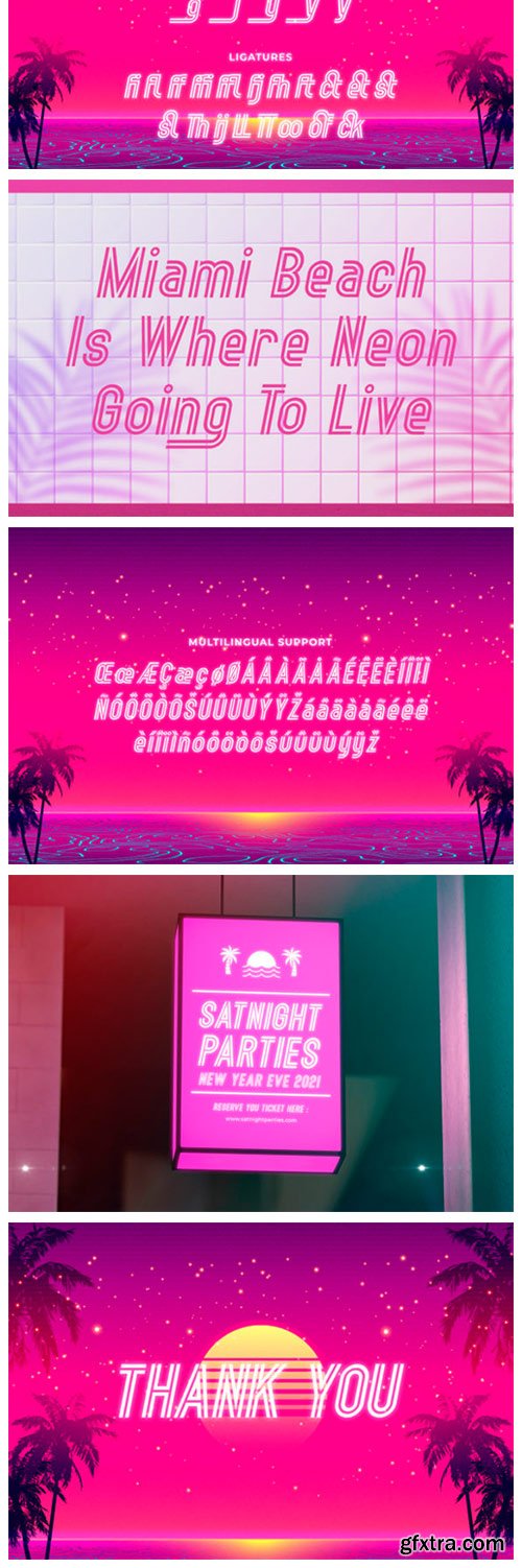 Miami Beat Font