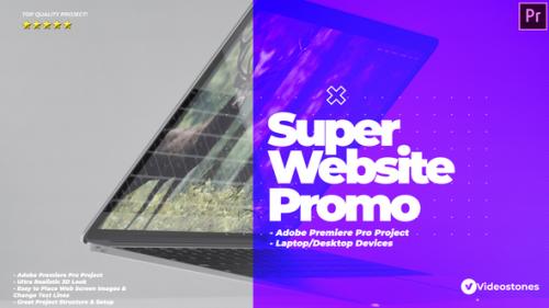 Videohive - Super Website Promo - Web Showcase Video Premiere Pro - 34396861 - 34396861