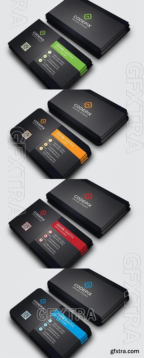 Codepix - Business Card - Corporate Identity Template o40538