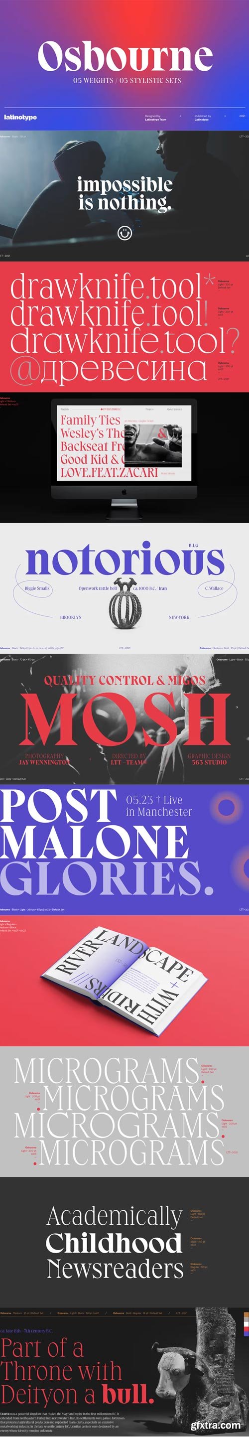 Osbourne Font Family