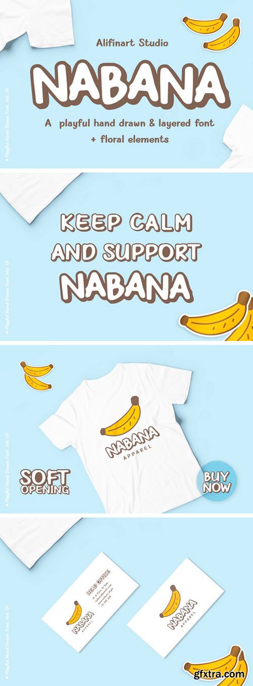 Nabana Display Font